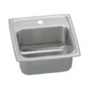 Gourmet 15" Single Basin Drop In Stainless Steel Bar Sink -Bathroom Sales Store elkay blrq151