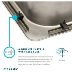 Celebrity 15" Drop In Single Basin Stainless Steel Bar Sink -Bathroom Sales Store elkay bpsr15 alternate view 60