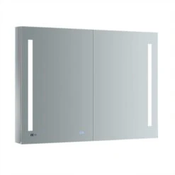 Fresca Luminosa 48" X 36" Lighted Frameless Medicine Cabinet With 4 Shelves And Defogger