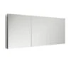Fresca 60” Wide X 36” High Frameless Triple Door Medicine Cabinet -Bathroom Sales Store fresca fmc8020 main