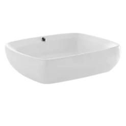 Fresca Bellezza 18" Ceramic Vessel Bathroom Sink With Overflow 7 Fresca Bellezza 18" Ceramic Vessel Bathroom Sink With Overflow -Bathroom Sales Store fresca fvs6119 side basin view 3