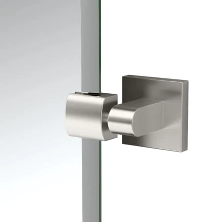 Elevate 28-1/2" Oval Beveled Wall Mounted Mirror With Satin Nickel Accents 4 Elevate 28-1/2" Oval Beveled Wall Mounted Mirror With Satin Nickel Accents - Image 2