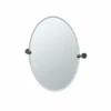 Latitude² 19-1/2" X 26-1/2" Beveled Frameless Oval Tilting WaMirror 1 Latitude² 19-1/2" X 26-1/2" Beveled Frameless Oval Tilting WaMirror -Bathroom Sales Store gatco 4249mx