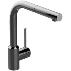 M.E. 25 1.8 GPM Single Hole Pull Out Bar Faucet