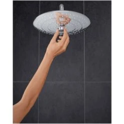 Grohe Grohtherm Euphoria 260 1.8 GPM Multi Function Shower Head With EcoJoy, DreamSpray, And SpeedClean -Bathroom Sales Store grohe 26 456 alternate image 142