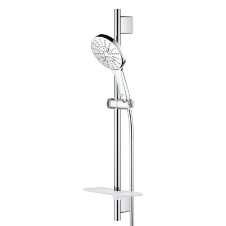 Grohe Rainshower 1.75 GPM Multi Function Hand Shower Package With StarLight, DreamSpray, EcoSpray, Speed Clean And QuickFix - Includes Slide Bar And Hose 10 Grohe Rainshower 1.75 GPM Multi Function Hand Shower Package With StarLight, DreamSpray, EcoSpray, Speed Clean And QuickFix - Includes Slide Bar And Hose - Image 8