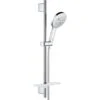 Grohe Rainshower 1.75 GPM Multi Function Hand Shower Package With StarLight, DreamSpray, EcoSpray, Speed Clean And QuickFix - Includes Slide Bar And Hose -Bathroom Sales Store grohe 26547000 315668