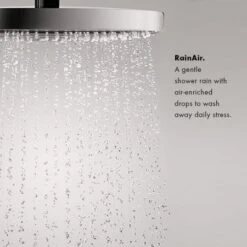 Hansgrohe Croma Rain 2.5 GPM Shower Head -Bathroom Sales Store hansgrohe 26465 alternate image 619