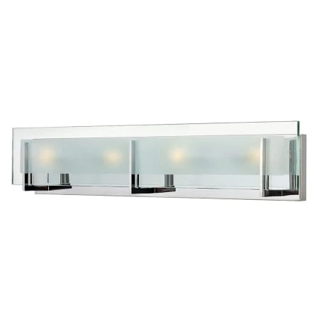 Latitude 26" Wide 4 Light Bath Bar With Halogen Bulbs Included 3 Latitude 26" Wide 4 Light Bath Bar With Halogen Bulbs Included