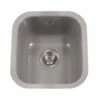 Porcela 15-3/5" Single Basin Undermount Porcelain Enameled Bar Sink With Sound Dampening Technology -Bathroom Sales Store houzer pcb 1750 sl 6032373
