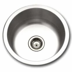 Medallion 17-1/2" Single Basin Drop In 18-Gauge Stainless Steel Bar Sink With Sound Dampening Technology - Basket Strainer Included