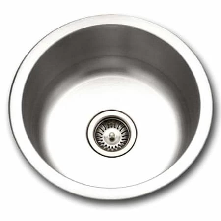 Medallion 17-1/2" Single Basin Drop In 18-Gauge Stainless Steel Bar Sink With Sound Dampening Technology - Basket Strainer Included 3 Medallion 17-1/2" Single Basin Drop In 18-Gauge Stainless Steel Bar Sink With Sound Dampening Technology - Basket Strainer Included