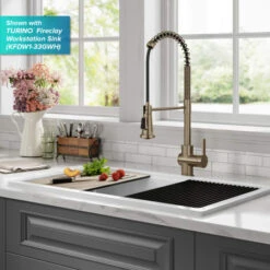 Britt 1.8 GPM Touchless Sensor Single Handle Pull Down Kitchen Faucet -Bathroom Sales Store isboice6r7rwgb2ueukd