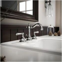 Barrea™ 1.2 GPM Widespread Bathroom Faucet - Includes Pop-Up Drain Assembly -Bathroom Sales Store jacuzzi mx778 alternate view 3331