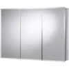 26" H X 36" W X 5-1/4" D Triple Door Medicine Cabinet