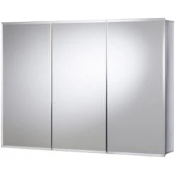 26" H X 36" W X 5-1/4" D Triple Door Medicine Cabinet