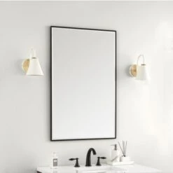 Rohe 40" X 26" Bathroom Mirror 21 Rohe 40" X 26" Bathroom Mirror -Bathroom Sales Store james martin vanities 715 m26 alternate image 2327