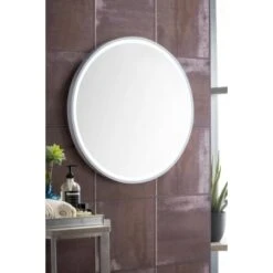 Cirque 24" X 24" Framed Bathroom Mirror - With Anti-Fog Technology 13 Cirque 24" X 24" Framed Bathroom Mirror - With Anti-Fog Technology -Bathroom Sales Store james martin vanities 933 m24 alternate image 304