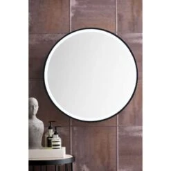 Cirque 24" X 24" Framed Bathroom Mirror - With Anti-Fog Technology 16 Cirque 24" X 24" Framed Bathroom Mirror - With Anti-Fog Technology -Bathroom Sales Store james martin vanities 933 m24 alternate image 307