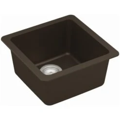 Quartz QU 16-5/8" Undermount Single Basin Quartz Composite Kitchen/Bar Sink -Bathroom Sales Store karran usa qu 690 alternate image 1791