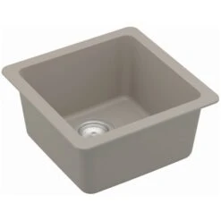Quartz QU 16-5/8" Undermount Single Basin Quartz Composite Kitchen/Bar Sink -Bathroom Sales Store karran usa qu 690 alternate image 1792