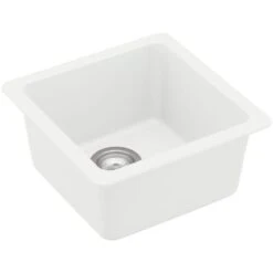 Quartz QU 16-5/8" Undermount Single Basin Quartz Composite Kitchen/Bar Sink -Bathroom Sales Store karran usa qu 690 alternate image 1794