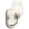 Valserrano 10" Tall Bathroom Sconce -Bathroom Sales Store kichler 44381nics 4852259
