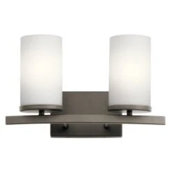 Crosby 2 Light Bathroom Vanity Light