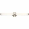Indeco 2 Light 27" Wide Integrated LED Bath Bar - ADA Compliant -Bathroom Sales Store kichler 45685pnled 188
