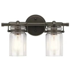 Brinley 2 Light 16" Wide Bathroom Vanity Light