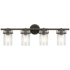 Brinley 4 Light 33" Wide Bathroom Vanity Light