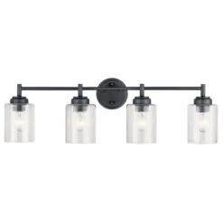 Winslow 4 Light 30" Wide Bathroom Vanity Light -Bathroom Sales Store kichler 45887 alternate view 556