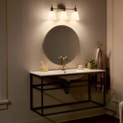 Cosabella 3 Light 24" Wide Bathroom Vanity Light -Bathroom Sales Store kichler 55092 alternate image 636