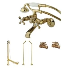 Vintage Tub And Shower Package With Shower Arm