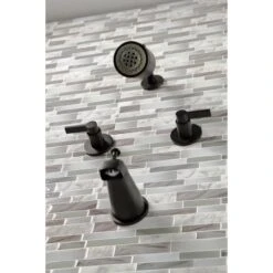 NuvoFusion Tub And Shower Trim Package With 1.8 GPM Multi Function Shower Head -Bathroom Sales Store kingston brass kbx814 ndl alternate image 1050