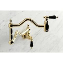 Duchess 3.8 GPM Single Hole Wall Mounted Pot Filler -Bathroom Sales Store kingston brass ks210 pkl alternate view 915
