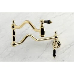 Duchess 3.8 GPM Single Hole Wall Mounted Pot Filler -Bathroom Sales Store kingston brass ks210 pkl alternate view 916