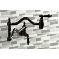 Duchess 3.8 GPM Single Hole Wall Mounted Pot Filler -Bathroom Sales Store kingston brass ks210 pkl alternate view 918