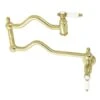 Bel-Air 3.8 GPM Single Hole Wall Mounted Pot Filler 1 Bel-Air 3.8 GPM Single Hole Wall Mounted Pot Filler -Bathroom Sales Store kingston brass ks2107bpl 5702478