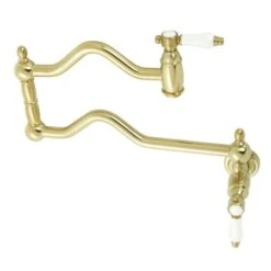 Bel-Air 3.8 GPM Single Hole Wall Mounted Pot Filler