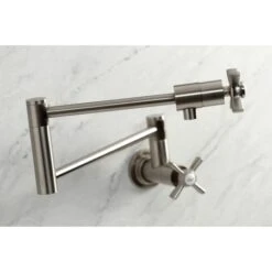 Millennium 4.0 GPM Single Hole Wall Mounted Pot Filler -Bathroom Sales Store kingston brass ks410 zx alternate view 1190