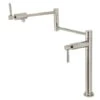 Concord 3 GPM Modern Single Hole Pot Filler With Lever Handles -Bathroom Sales Store kingston brass ks4706dl 7739374