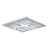 WaterTile 2.4 GPM Ceiling Mount Rainhead With Four 22-Nozzle Sprayheads 1 WaterTile 2.4 GPM Ceiling Mount Rainhead With Four 22-Nozzle Sprayheads -Bathroom Sales Store kohler 98740 cp