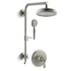 Artifacts HydroRail Shower Package With Single-Function Shower Head And Single-Function Hand Shower