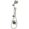 HydroRail Pressure Balanced Shower System With Shower Head, Hand Shower, Hose, Shower Column, Valve Trim, And Rough-In -Bathroom Sales Store kohler catalog ss bn