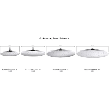 1.75 GPM Single Function Rain Shower Head With MasterClean Sprayface And Katalyst Air-Induction Technology 8 1.75 GPM Single Function Rain Shower Head With MasterClean Sprayface And Katalyst Air-Induction Technology - Image 6