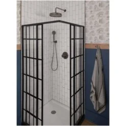 2.5 GPM Single Function Rain Shower Head With MasterClean Sprayface And Katalyst Air-Induction Technology -Bathroom Sales Store kohler k 13693 alternate image 55