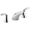 Coralais Widespread Bathroom Faucet With UltraGlide Ceramic Disc Valves And Pop-Up Drain Assembly -Bathroom Sales Store kohler k 15261 4ra cp