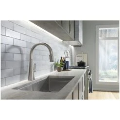 Graze Touchless Pull-Down Kitchen Sink Faucet With Kohler Konnect And Three-Function Sprayhead -Bathroom Sales Store kohler k 22068 wb alternate image 46