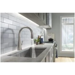 Graze Touchless Pull-Down Kitchen Sink Faucet With Kohler Konnect And Three-Function Sprayhead -Bathroom Sales Store kohler k 22068 wb alternate image 47